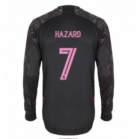 Fußballtrikots Real Madrid Eden Hazard 7 2020-2021 Langarm Ausweichtrikot kaufen